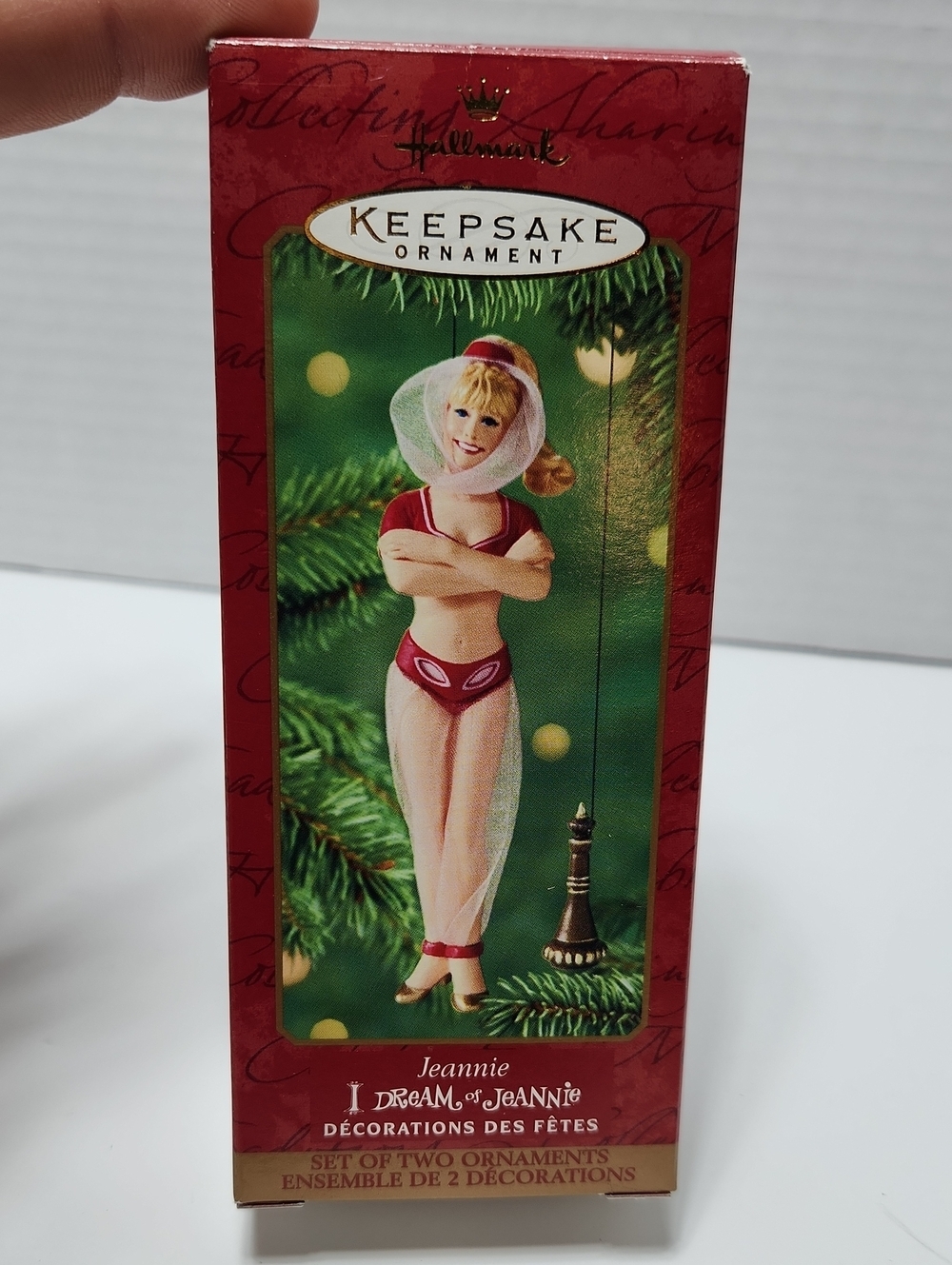 2000 Hallmark Keepsake Ornament Dream of Jeannie With bottle